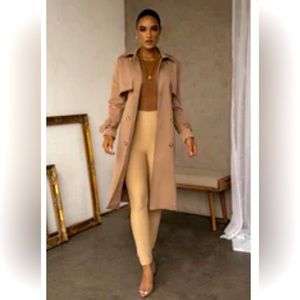 *New* JLUXLABEL Tan Trench Coat